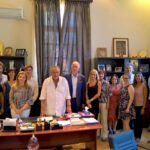 Τους εταίρους του προγράμματος ERASMUS+ υποδέχτηκε σήμερα ο Δήμαρχος Πολυγύρου, Αστέριος Ζωγράφος