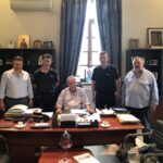 Συνάντηση Δήμαρχου Πολυγύρου, Αστέριου Ζωγράφου, με την Κινητή Αστυνομική Μονάδα Χαλκιδικής