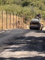 Ολοκληρώθηκε η διάνοιξη του δρόμου για το Κλειστό Γυμναστήριο Πολυγύρου