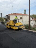 Συνεχίζονται οι ασφαλτοστρώσεις σε χωριά του Δήμου Πολυγύρου
