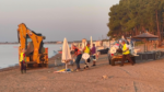 Πάνω από 170 ομπρέλες απομακρύνθηκαν από τις Καλύβες