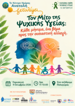 «Ξετυλίγουμε τον Μίτο της Ψυχικής Υγείας»